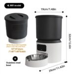 4L Smart Feeder Pet Cat Dog Timing Remote Monitoring - Image 9