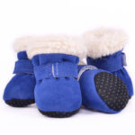 Fashion Simple Waterproof Warm Dog Shoes - Image 2