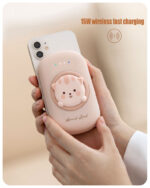 Magnetic Suction Wireless Charging Bank 15w Compact Portable - Image 3