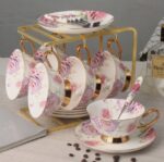 European Style Ceramic Cup Coffee Set - Image 7