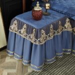 Lace Cover All-inclusive Dust Cover Cloth Cover Multi-purpose Towel About Bedside Table European-style Cushion - Image 5