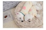 Little Rabbit Velvet Cloud Nest Deep Sleeping Dog - Image 2