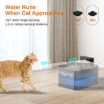 Cat Automatic Induction Large Capacity Automatic Circulation Live Water Pet Water Dispenser - Image 4