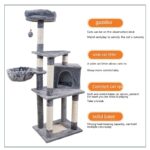 Multi-layer Jumping Platform Wooden Cat Toy Chamfer - Image 2