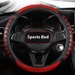 Leather Silicone Four Season Car Accessories Steering Wheel Cover - Image 8