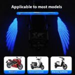 Motorcycle Down-corner Lamp Angel Wings Projection Chassis Modified General Ambience Light - Image 4