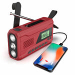 Outdoor Emergency Radio Solar Hand-generated High Brightness Lighting - Image 5