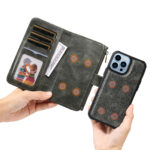 Applicable To 16 Mobile Phone Leather Case Retro Multi-function Card Wallet Split Magnetic Anti-fall Shell - Image 2