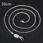 925 Sterling Silver Six-Character Mantra Turning Bronze Pendant - Image 10