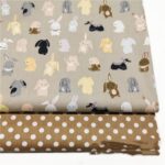 Cotton Printed Cartoon Children's Overalls Bedding Quilt Fabric - Image 4