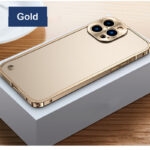 Frosted Translucent Phone Case With Aluminum Metal Frame - Image 2