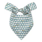 Pet Dog Striped Design Saliva Towel - Image 5