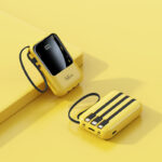 20000MA Large Capacity Mini Comes With Four-wire Power Bank PD66w Super Fast Charge Mobile Power Supply - Image 5
