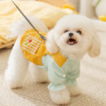 Autumn And Winter Dog Small Animal Two-legged Overalls Suit