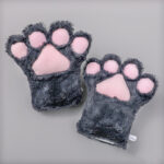 Japanese Cute Adorable Plush Cosplay Performance Props Net Red Cat Paw Gloves - Image 7