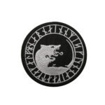 Viking Wolf Patch Cloth Sticker Wolf Head Armband Velcro Backpack Stickers Chapter - Image 6