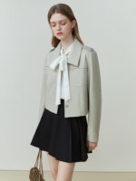 Female Retro Short Pu Leather Coat - Image 3