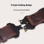 Leather Explosion-proof Large Dog Bandana Leather Pulling Rope - Image 4