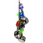 Parrot Bite Stainless Steel Four-pot String Toy - Image 4