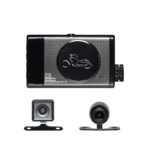 Dual Lens Rainproof HD Motorcycle Driving Recorder