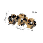 Beautiful Clover Acetate Grip Pearl Dopamine Temperament Personality Shark Clip Simple And Light Luxury Style - Image 4