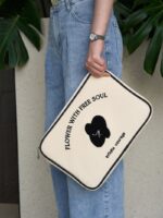 Portable Notebook Liner Bag Embroidery Lady - Image 5