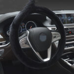 Automobile General Plush Steering Wheel Cover Car Interior Products - Image 3