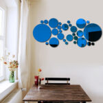 Big And Small Circles Mirror Sticker 3D Stereo Acrylic Wall Decoration - Image 10