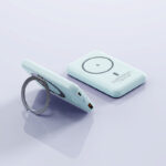Magnetic Suction With Bracket Wireless Charger Portable 5000mAh Mobile Power Supply - Image 9