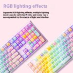 Colored Sugar Cat Mechanical Keyboard The Third Mock Examination Bluetooth - Image 3