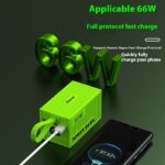 Creative Large Capacity Container With Line 66W Super Fast Power Bank 20000 MA Mobile Power Supply - Image 2