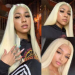 Real Human Hair Transparent Lace Full-head Wig Wig - Image 2