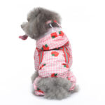 Pet Sound Dog Raincoat Four-legged Reflective Raincoat Pattern Dog Four Seasons Universal - Image 5