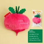 Radish Cucumber Cat Ringing Paper Toy Simulation Vegetable Bite-resistant - Image 5