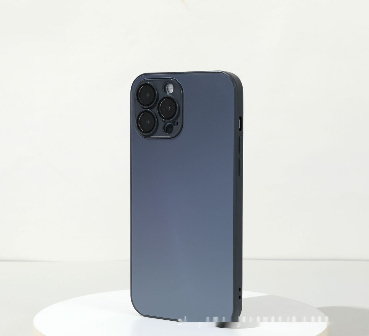 Frosted Glass Primary Color Comes With Lens Protector Phone Case - Image 7