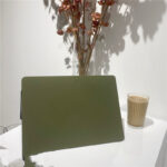 MacBook Notebook Protective Shell Quicksand Army Green - Image 4