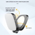 Beauty Magnetic Selfie Mobile Phone Fill-in Light Built-in Makeup Mirror - Image 2