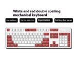 Two-color Keyboard Wired Office Green Black Tea Red Axis Hot Plug Computer - Image 4