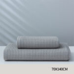 Pure Cotton Japanese-style Absorbent Household Honeycomb Pattern Towel - Image 5