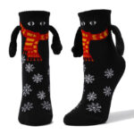 Couple Magnetic Handle Cute Hand Socks Christmas - Image 4