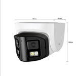 4MP Dual-lens IP Safety Belt Panoramic CCTV Webcam - Image 5