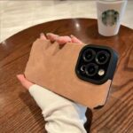 Korean Style Suede Drop-resistant Phone Case - Image 6