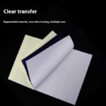 Tattoo Transfer Paper Quadruple Copy Paper A4 Hand Drawing Lines Clear Machine Conversion With Transfer Paste Gel - Image 10