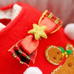 Fashionable New Year Christmas Red Plaid Dog Clothes - Image 7