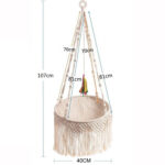 Nordic Bohemian Woven Tapestry Net Pocket Cat Nest - Image 7