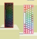 Red Dragon Mechanical Keyboard Hot Swap Axis Rgb Three Mode - Image 2