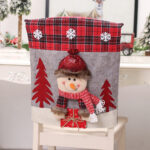Decoration Three-dimensional Cartoon Chair Cover Santa Snowman - Image 4