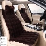 Bubble Velvet Winter Car Cushion Thickened Warm Plush Warm Universal Seat Cushions Seat Cover - Image 9