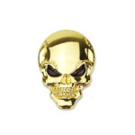 Car Metal Skull Sticker Body Sticker Red Eye Ghost Head - Image 7