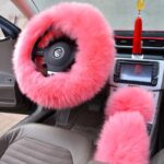 Three-piece wool steering wheel cover - Image 9